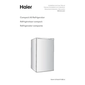 Haier HRC3211AC manual cover