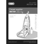 Vax V-027CC manual cover