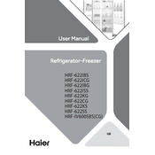 Haier HRF-622CG manual cover