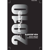 Polaris Ranger 4x4 manual cover