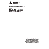 Mitsubishi Electric GM-J2 manual cover