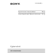 Sony DSC-HX400 manual cover