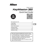 Nikon KeyMission 360 manual cover