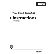 Thule Chariot Cougar 1 Stroller manual cover