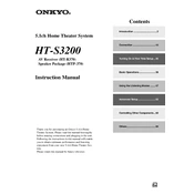 Onkyo HT S3200 manual cover