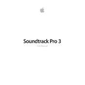 Apple Soundtrack Pro 3 manual cover