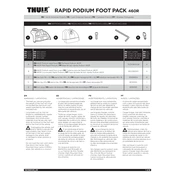 Thule Rapid Podium 460R manual cover