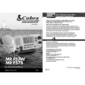 Cobra MR F57W manual cover