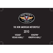 Polaris Vegas,8Ball,Kingpin 8Ball Motorcycle manual cover