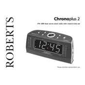 Roberts Chronoplus2 Clock 2016 manual cover