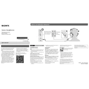 Sony MDR-XB450AP manual cover