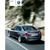 BMW 323i Sedan 3 Series 2006 manual cover