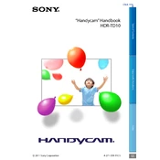 Sony HDR-TD11 manual cover