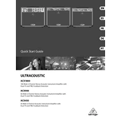 Behringer ACX900 manual cover