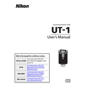 Nikon UT 1 manual cover