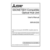 Mitsubishi Electric MR MV200 manual cover