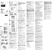 Sony SEL85F14GM manual cover