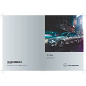 Mercedes-Benz C-Class 2013 manual cover