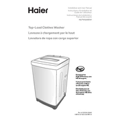 Haier HLPW028BXW  manual cover