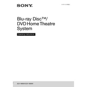 Sony BDV-N890W manual cover