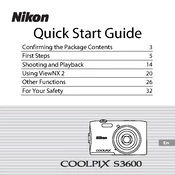 Nikon Coolpix S3600