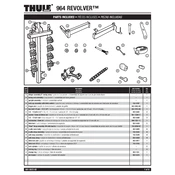 Thule Revolver 964 manual cover