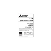 Mitsubishi Electric AJ61QBT1, A1SJ61QBT11 manual cover