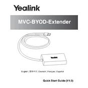 Yealink MVC-BYOD-Extender manual cover