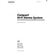 Sony LBT-D170 manual cover