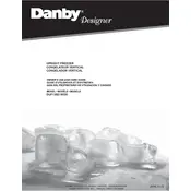 Danby DUF138E1WDD Freezer manual cover