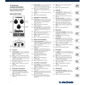 TC Electronic CINDERS OVERDRIVE manual cover