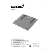 Korona 71060 Scale manual cover