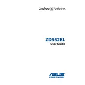 ASUS ZenFone 4 Selfie Pro (ZD552KL) Phone manual cover