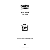 Beko HNBAG64225SX manual cover