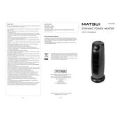 Matsui MTHE1800 manual cover