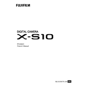 Fujifilm X-S10 Camera manual cover