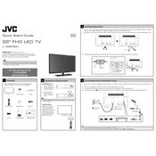 JVC LT-22K560 manual cover