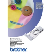 Brother Buttonhole Kit manual cover