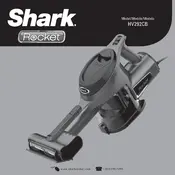 Shark Rocket HV292CB Vacuum manual cover