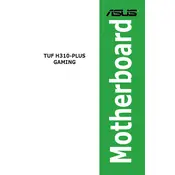 ASUS TUF H310-PLUS GAMING Motherboard manual cover