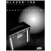 Peavey Blazer 158 Amplifier manual cover