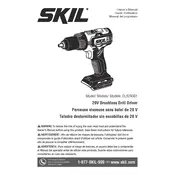 Skil DL529302 Driver manual cover