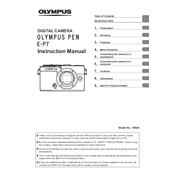 Olympus E-P7 IM024 manual cover