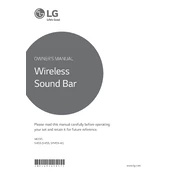LG SH5B SH5B.DUSALLK Sound Bar