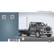 Ford F-650 2019 manual cover