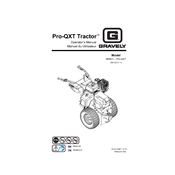 Gravely Pro-QXT 985911 2018 Tractor Operators manual cover