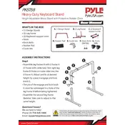 Pyle PKST58 Keyboard Stand manual cover