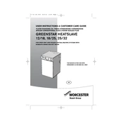 Worcester Greenstar Heatslave 18/25 2010 Boiler manual cover