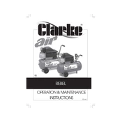 Clarke 2320410 Rebel 60 230V Air Compressor manual cover