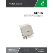 Campbell Scientific CS106 Sensor manual cover